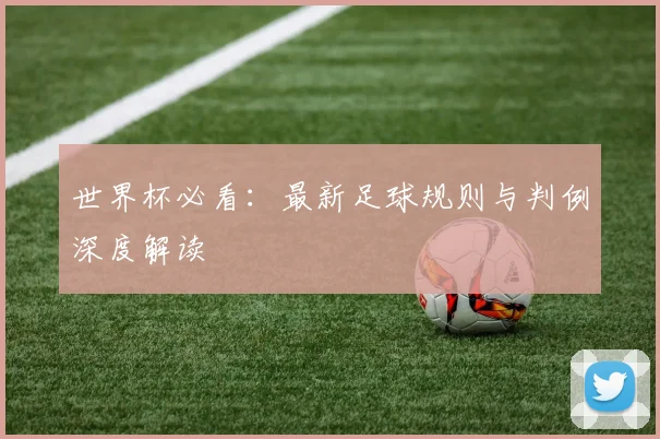 世界杯必看：最新足球规则与判例深度解读