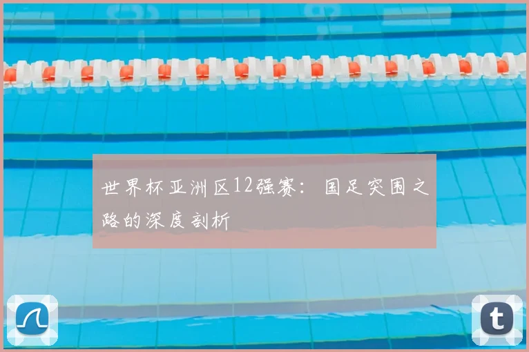 世界杯亚洲区12强赛:国足突围之路的深度剖析