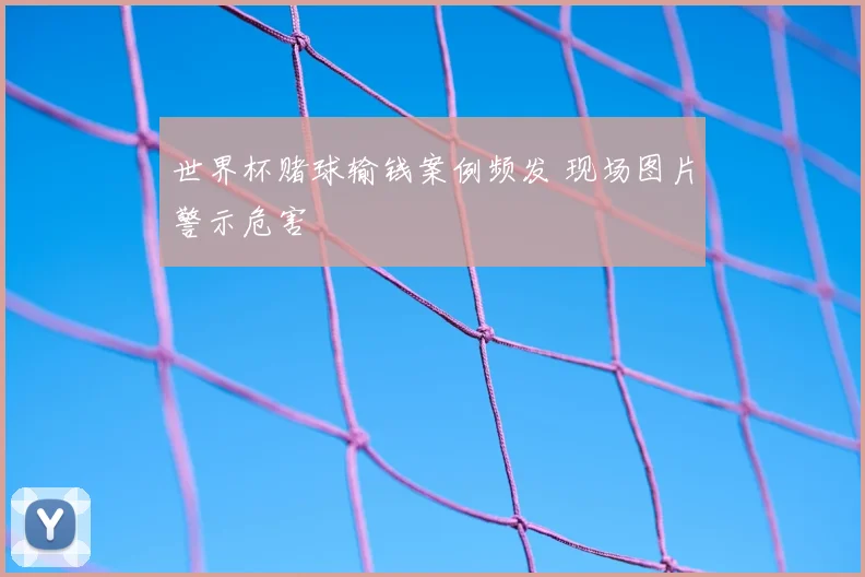 世界杯赌球输钱案例频发 现场图片警示危害