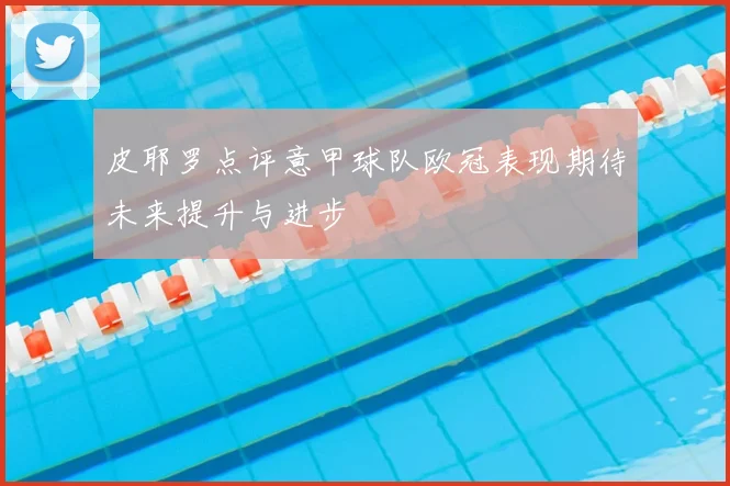 皮耶罗点评意甲球队欧冠表现期待未来提升与进步